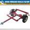 4' x 4' red Utility Trailer