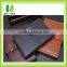 Hot selling eco-friendly PU cover kraft notebook custom print