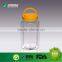 food grade clear dry food candy 1 litre plastic bottle with handle
