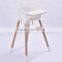 European Simple Style beechwood with dinning tray baby dinning high chair