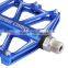 2PCS BC - 688 Mountain Bike Bicycle Pedal MTB Flat Pedals Aluminum Alloy 4 Ball Bearings Ultralight Bicycle Accessory Parts