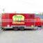 YEEGOOLE 2016 4.8M food truck/Food Truck Vending Car/fast food vending kiosk for sale CE