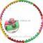 8sections Assemble Plastic forceful massage Hula Hoop for adult