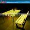 2015 Huajun LED park bench garden table