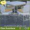 modern design white rattan garden furniture
