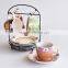 Lifestyle newest porcelain promotional cheap coffee cup and saucer set