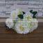Colourful Silk Peony Flowers