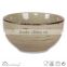 glossy color round shape cereal bowl with antique design