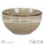 glossy color round shape cereal bowl with antique design