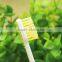 Rubber handle small head natural bristle Child toothbrush