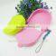The horseshoe shaped silicone coin bag