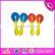 Promotional musical instrument mini toy plastic kids maracas for sale W07I072