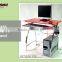 Office Furniture Design Laptop Office Glass Computer Table
