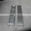 Galvanized steel planks for system scaffold