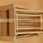 Large Natural Wood Box or Wooden Crate
