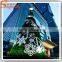 Latest design hot sale giant artificial led christmas tree ornament decoration colorful lighting tree outdoor