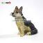Resin dog ornament home decoration garden decoration
