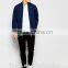 Blue fleece track jacket, sports jacket men
