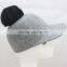 Myfur Genuine Soft Fox Body Fur Pom Pom Elegant Adults Unisex Felt Fedora Hat