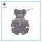 Fun Teddy Bear Keychain /cute Bear - felt covered Bear Baby shower
