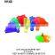 Kids outdoor toys 6pc color hollow plastic ball