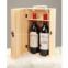 Supply two bottled wine boxes