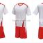 2016 new design slim fit soccer jersey soccer uniform football shorts custom color China factory
