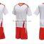 2016 fashion design dry fit usa soccer jersey cheap soccer uniform custom color China factory