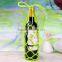 New design collapsible picnic silicone wine bottle basket