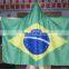 Brazil Sport Fan Club Body Cape Flag