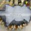 Grey mongolian lamb fur backrest pillow backrest cushion for sofa