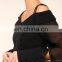 2017 latest ladies casual dress design flounce sleeve shift dress