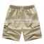 Summer good quality hot sale casual fashion outdoor custom 6 pockets men cotton cargo shorts direct factory