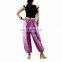 NAPAT Front Pocket Woven High Waist Printed Cotton Loose Pants for Ladies Wholesale
