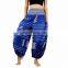 NAPAT Harem Loose Woman Pants Back Elastic waist Yoga Casual Female Trousers Long Straight Linen Printed Cotton Waist