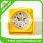 Gift promotion alarm clock, wholesale supply colored travel alarm clock