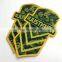 iron on custom patches personalised sew on badge