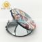 Cheap Small Round Black Metal Cosmetic Mirrors