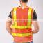 High reflective Service road safety vest fluorescent reflective led safety vest