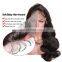 Brazilian hair preplucked Lace Front Wig Body wave human hair wig