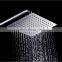 New Design Pressurized 10 Inch Rainfall Stainless Steel Ultra Thin Top Spray Shower Head