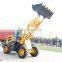 MAP 2Ton hydraulic wheel loader with log crane trailer