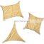 Outdoor Rain Proof UV Waterproof Stripe Polyester Shade Sail For Outdoor
