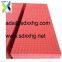 Super tough 100% recycled (and recyclable) plastic construction protection sheet / plastic road mat plates mobile road plates