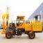 highway guardrail vibrating pile driver equipment for metal fence posts mounting