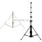 military aluminium telescopic crank mast 10-12m