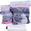 Set of 5 Mesh Laundry Bags-1 large, 2 medium & 2 small for Laundry,Blouse, Hosiery, Stocking, Underwear, Bra and Lingerie Travel