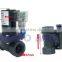 2 way UPVC solenoid valve FKM Seal 1 inch BSP Orifice 25mm normal close Sea water, sewage Anti-weak acid and alkali valve 24V