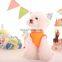 Cartoon cute bee teddy pet dog clothes