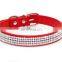 Multiple Rows Diamond Pet Collar Leash Training Dog Pulling Rope Pet Neck Chain Pet Supplies